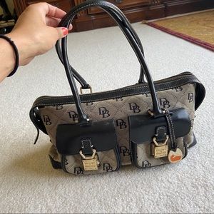 Dooney&Bourke canvas/leather handbag